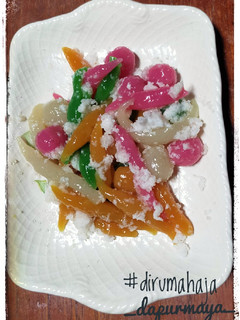 Foto resep Cetil/cenil rainbow