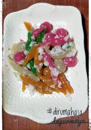 Foto resep Cetil/cenil rainbow