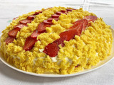 Torta Mimosa alle Fragole