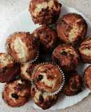 Vaníliás, túrós muffin