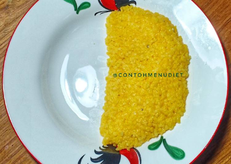 Langkah Mudah untuk Menyiapkan Nasi Jagung beras jagung corn rice diet real food germinasi, Lezat Sekali