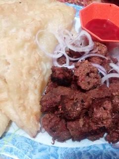 A picture of Beef Tikka boti resturent style bohat yummy bani.