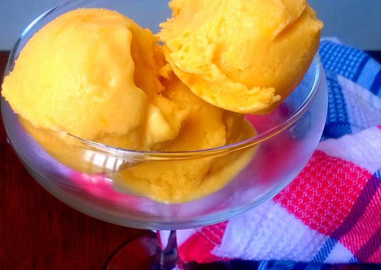 Recipe of Any-night-of-the-week Mango Sorbet