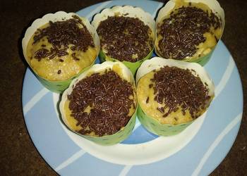 Masakan Populer Muffin Pisang Ala Kadarnya Nikmat Lezat