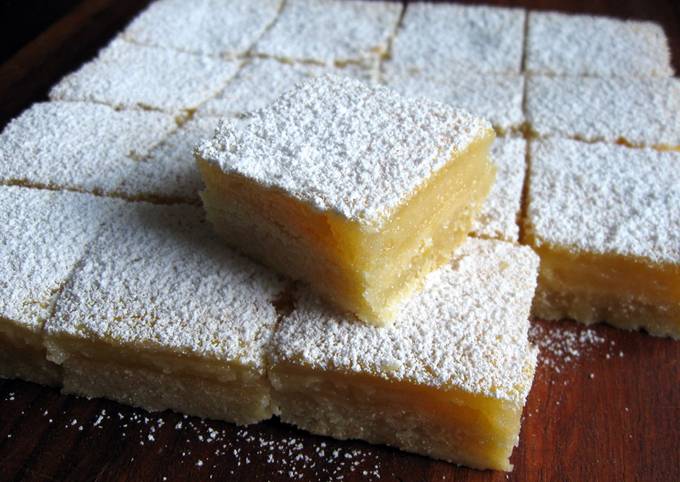 Lemon Squares Recipe by Hiroko Liston - Cookpad