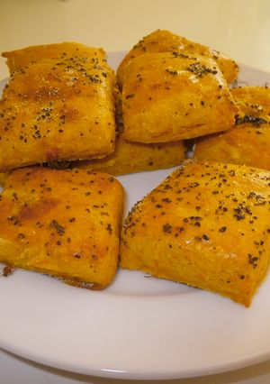 Sütőtökös kocka recept fotója