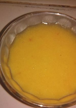 Una foto de Salsa de melocotón