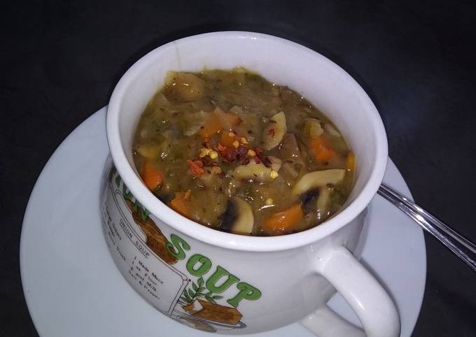 Recipe of Super Quick Homemade Vegetable soup