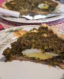 Tarta acelga y pescado juruel (ideal para dieta)