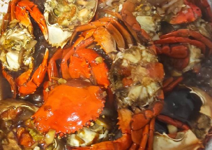 Resep Kepiting lada hitam oleh tika momoy - Cookpad