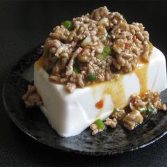 A picture of Cold Tofu with Mabo Pork.