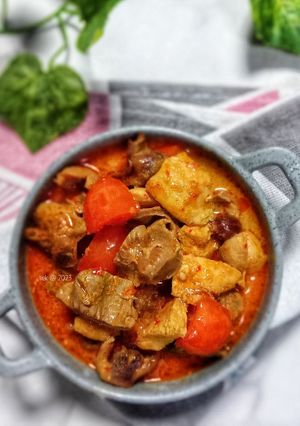 Foto resep Ampela Ayam Masak Bumbu Rempah