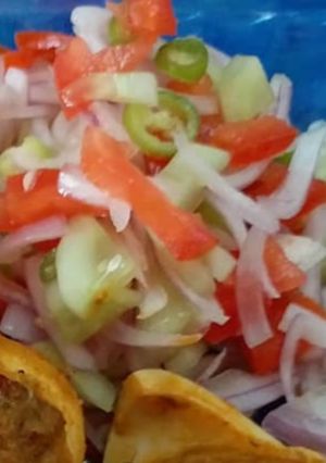 A picture of Cucumber Salad.