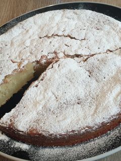 Egyszerű Túrós Almás süti recept fotója