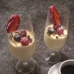 A picture of Panna cotta.