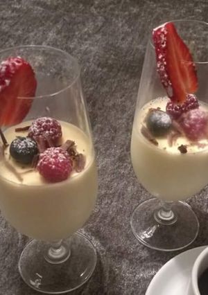 A picture of Panna cotta.