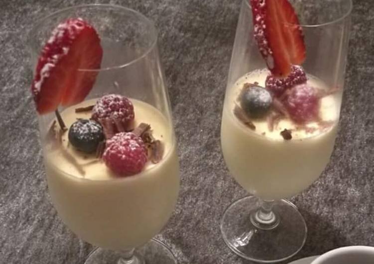 Simple Way to Make Quick Panna cotta