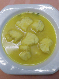 Una foto de Sopa de rape