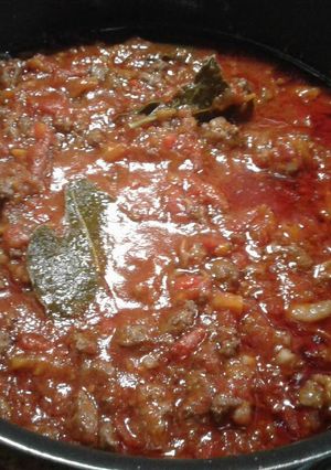 Una foto de Salsa Bolognesa