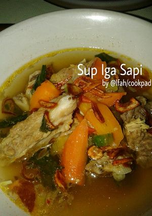 Foto resep Sup Iga Sapi