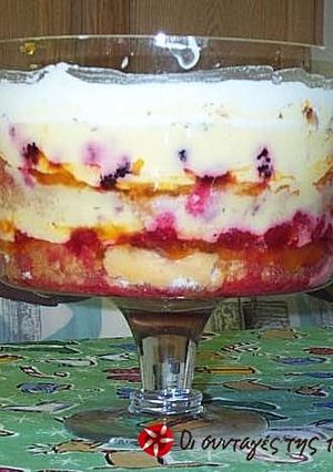 Φωτογραφία της συνταγής Παραδοσιακή English trifle