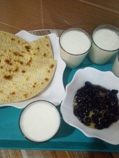 صورة لوصفة كسرة باللبن