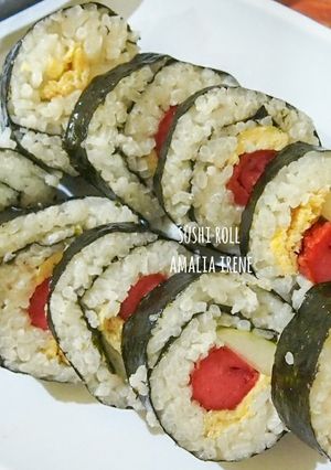 Foto resep Sushi roll sederhana & simple