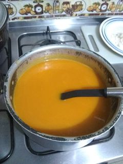 Una foto de Crema de auyama (calabaza)