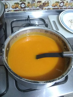 Una foto de Crema de auyama (calabaza)