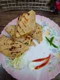 Chapati roll with less oil