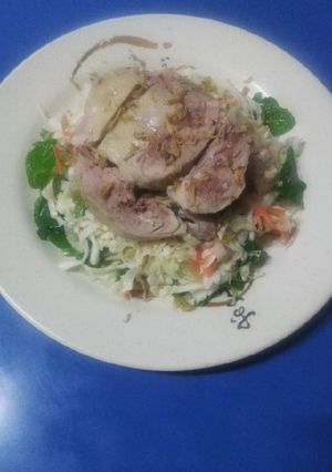 Hình của món Gỏi vịt.