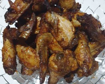 How To Cooking Recipe Buffalo Chicken Wings oil free Delicious