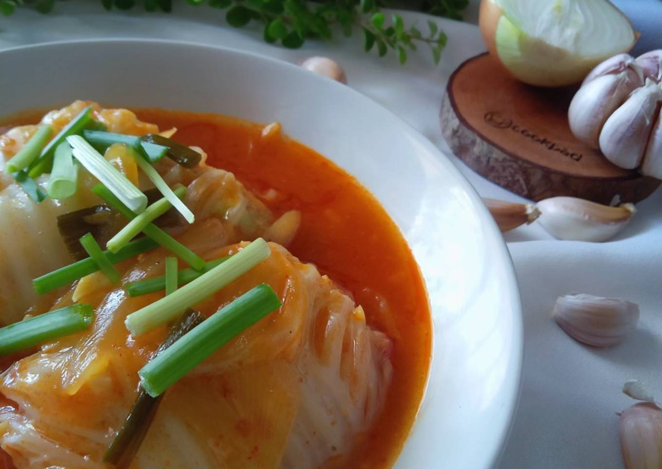 Sawi Gulung isi Ayam