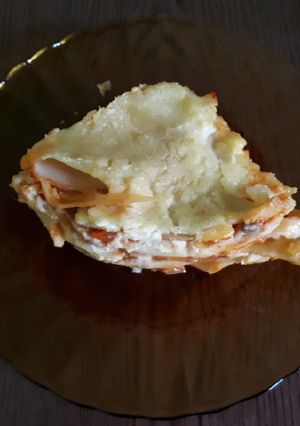 Foto resep Lasagna jamur simpel