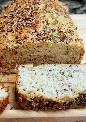 Una foto de Pan de almendras saludable