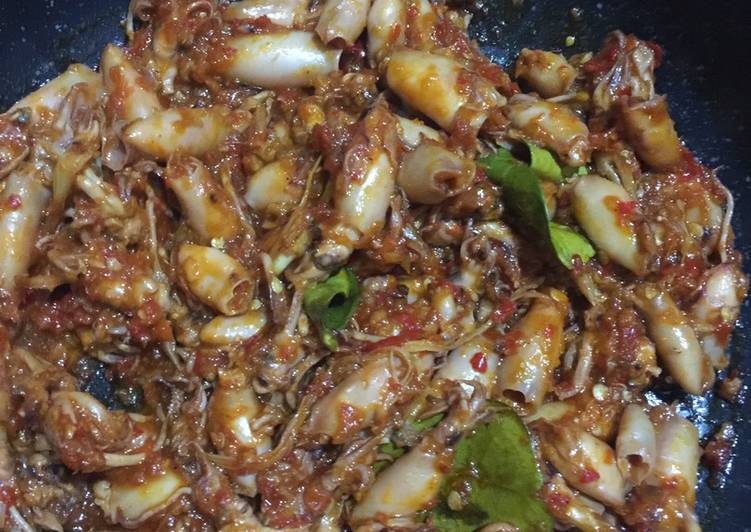 Resep Sambal Baby Cumi Anti Gagal