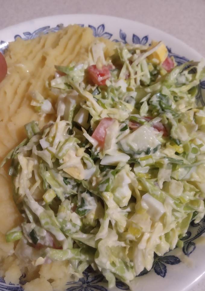 Салат з капусти 🥬
