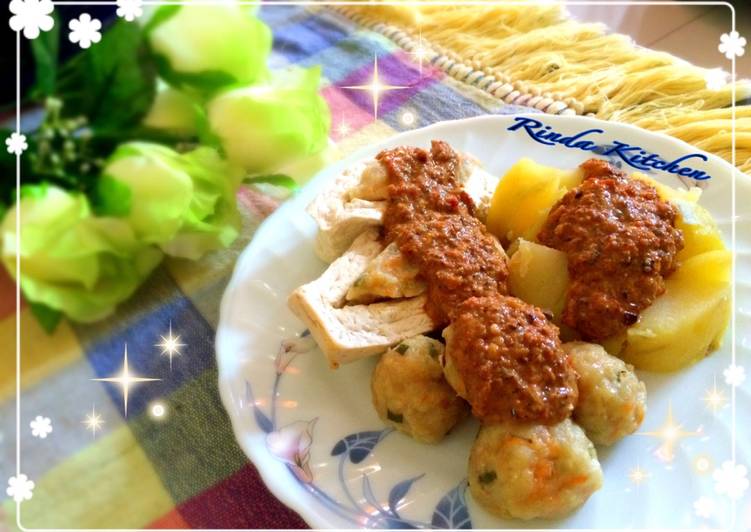 Resep Siomay Ikan Kakap Putih, Sambal Kencur Kacang Gongseng- Enakk dan Sehat 😘, Enak Banget