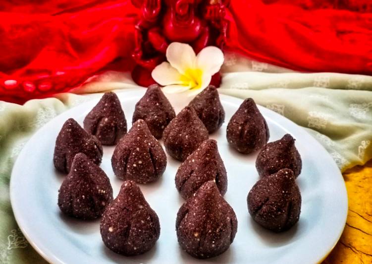 Step-by-Step Guide to Prepare Homemade Chocolate  Peanut Modak