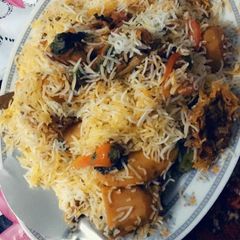 A picture of Tikka biryani.