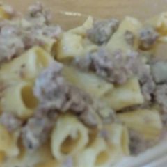Rigatoni & Italian Sausage Skillet Meal A picture of Rigatoni & Italian Sausage Skillet Meal.