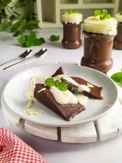 Foto resep Puding Roti Vla Susu