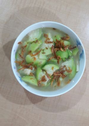 Foto resep Tumis oyong tabur ebi