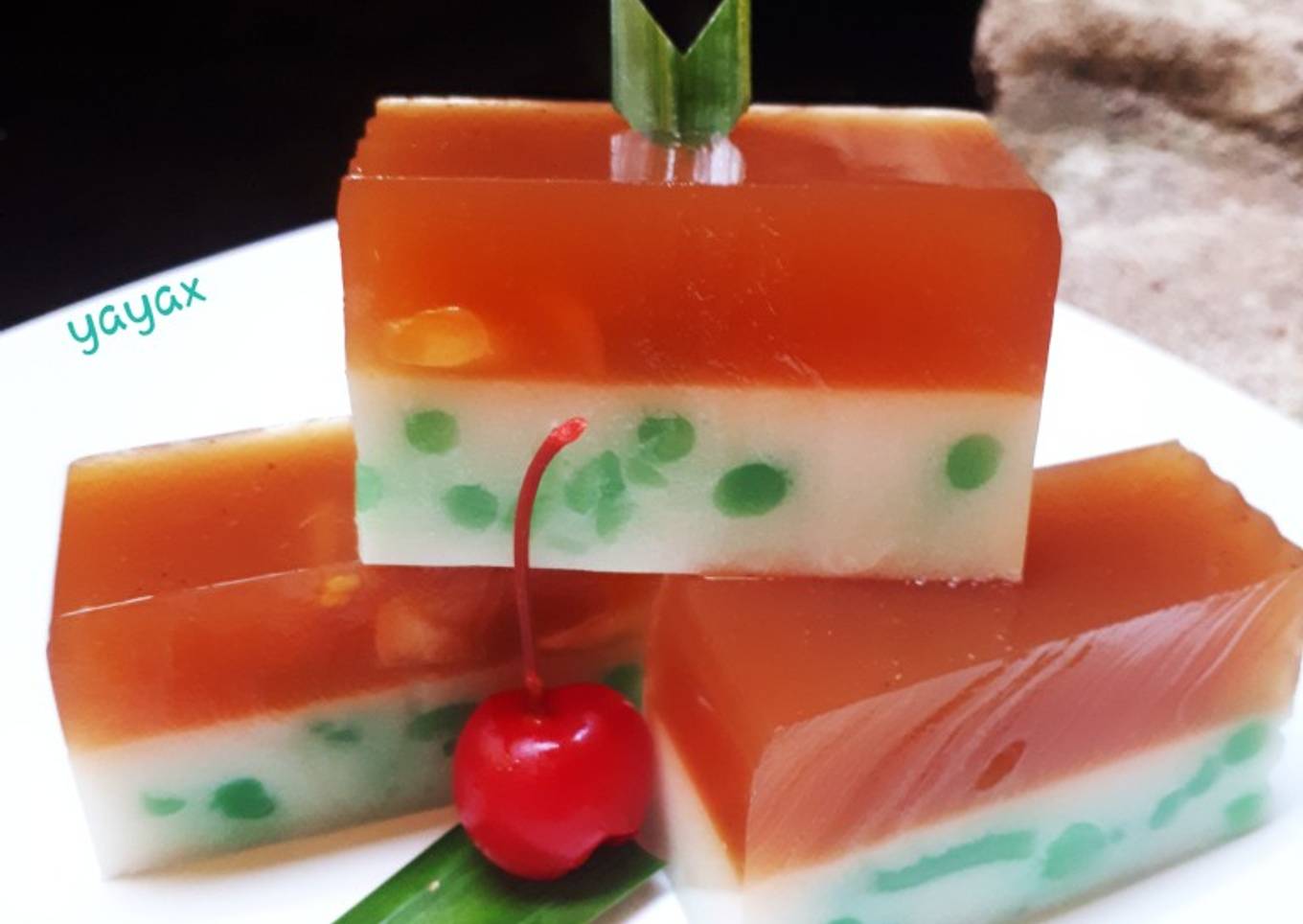 Pudding cendol nangka