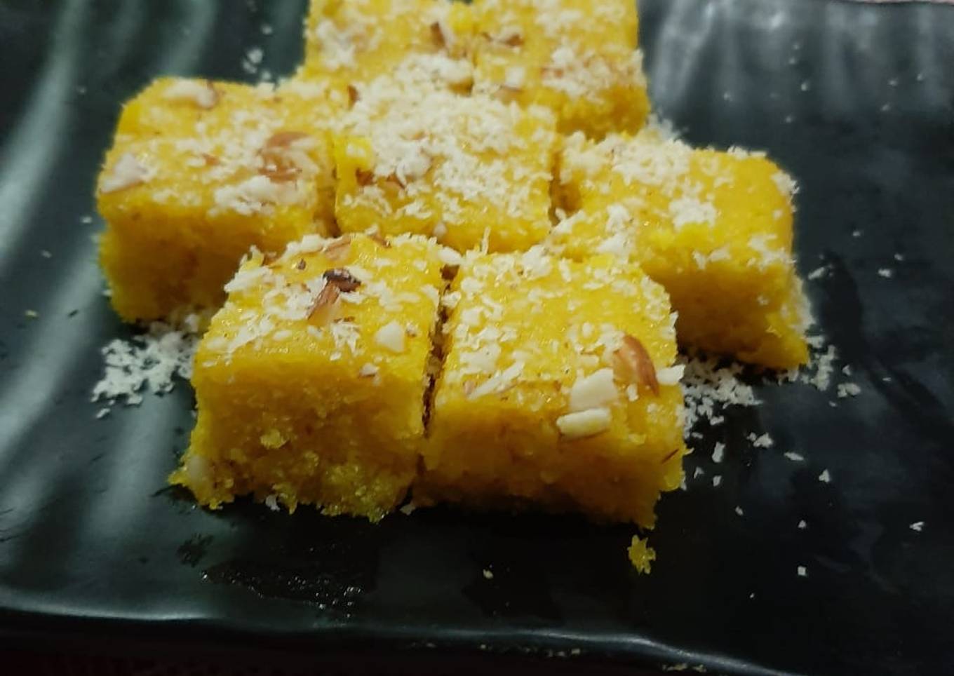 Coconut burfi