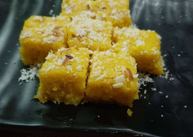 Simple Way to Make Award-winning Coconut burfi