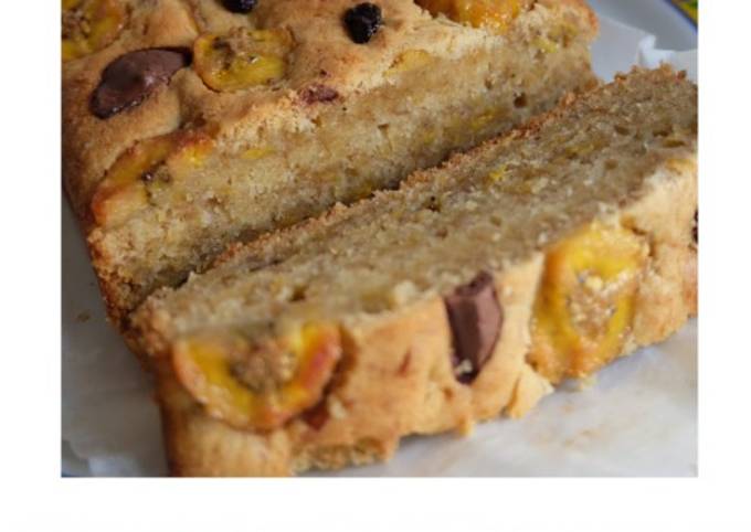 Resep Moist Banana Butter Cake 🍌 Anti Gagal