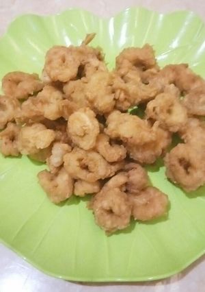 Foto resep Cumi goreng tepung crispy 🦑 😌😚
