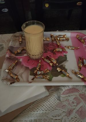 A picture of Mango shake.