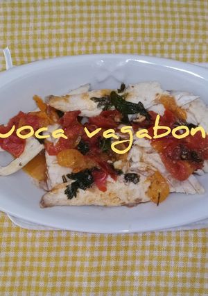 Foto di Spigola sfilettata all'Acqua Pazza